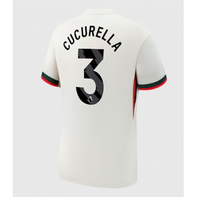 Fotballdrakt Herre Chelsea Marc Cucurella #3 Bortedrakt 2025-26 Kortermet Fotballdrakt Herre Chelsea Marc Cucurella #3 Bortedrakt 2025-26 Kortermet